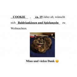 Cookie wünscht sich...