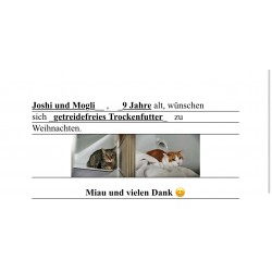 Joshi und Mogli wünschen...