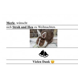 Merle wünscht sich Stroh